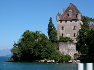 Yvoire-château AAZ TAXI ANNECY