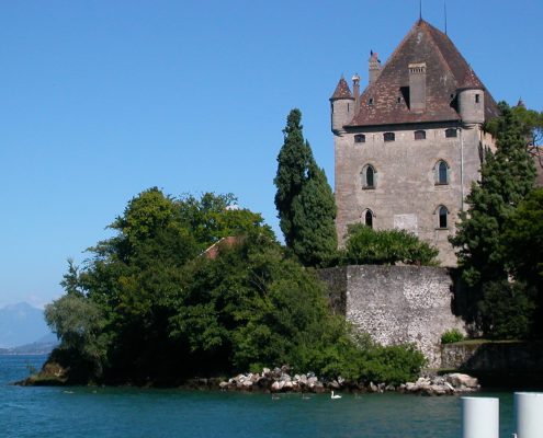 Yvoire-château AAZ TAXI ANNECY